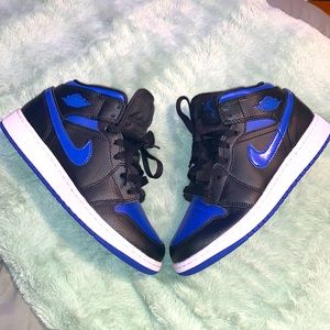 Black & Blue Jordan 1 (Boys)